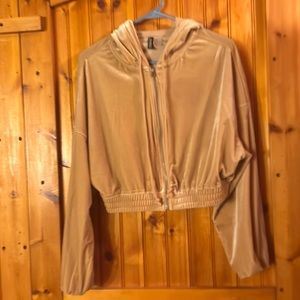 Full zip hooded jacket